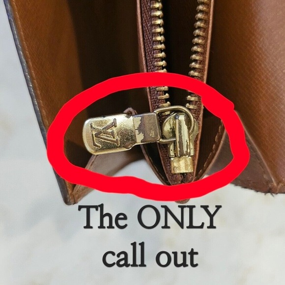 Louis Vuitton Monogram Sarah Wallet - Brown w/COA! - Picture 12 of 15